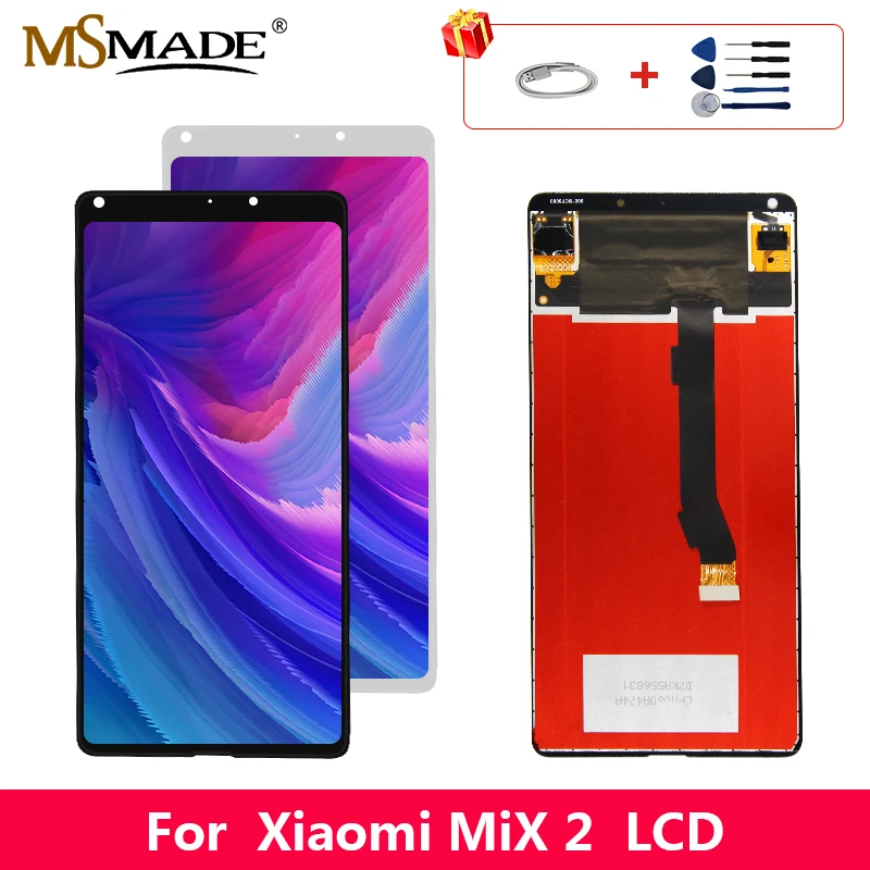 

5.99" Original LCD For Xiaomi Mix 2 LCD Display Screen Touch Digitizer Replacement Assembly Parts 100% Tested