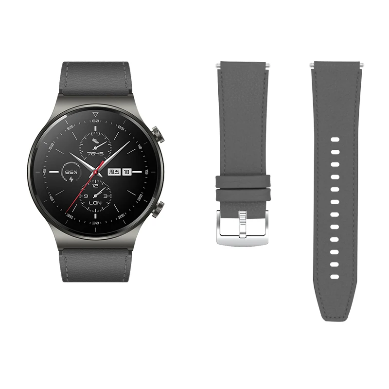 Huawei watch gt 2 pro用レザーストラップ,交換可能なアクセサリー