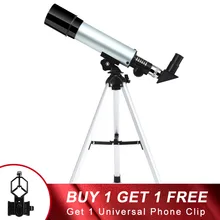 F36050 рефрактор Spyglass Zoom Высокая мощность астрономический телескоп со штативом открытый зрительный наблюдения за птицами для детей и взрослых
