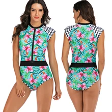 Серфинговые купальники для женщин сексуальный купальник sexi купальник женский купальник Монокини Купальный Костюм спортивный топ для серфинга Быстросохнущий