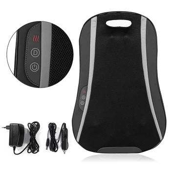 

BYRIVER Electric Back Massager for Chair and Car, Rolling Lumbar Massage Cushion Strectcher Machine, Gift for Father Mother