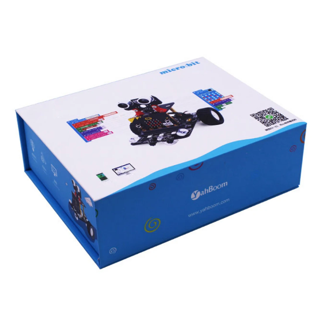 Gráfico do Robô com Bluetooth Robô de Vapor Brinquedo do Carro para Micro: ir e Módulo de Rastreamento Bit sem Mainboard Carro Programável Haste 8 de vapor brinquedo do carro para micro: bit (sem mainboard)