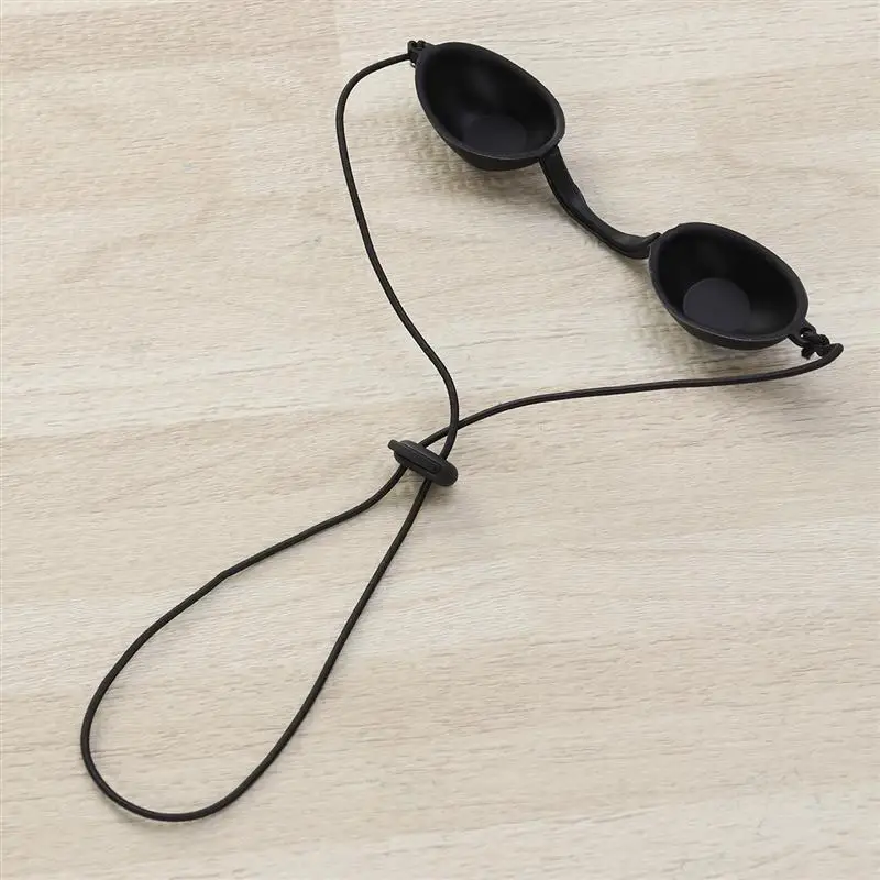 IPL Safety Goggles Eyepatch Eye Protection Glasses Eyewear Eyeshields for Patients in IPL UV Black