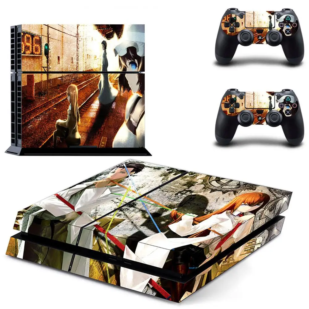 Sword Art Online SAO PS4 стикер s Play station 4 кожа наклейки для playstation 4 PS4 консоль и контроллер Скины Виниловые - Цвет: DPTM1451