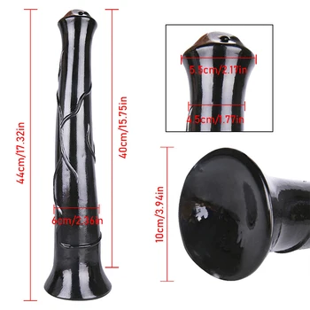 44cm Oversized Huge Animal Dildo Huge Horse Penis Women G Spot Flesh Super Long Dildo Anal Toys Men Dick Big Sex Toys Shop 5