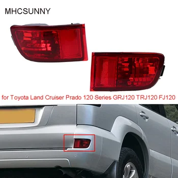 

Rear Bumper Fog Light Red for Toyota Land Cruiser Prado 120 Series GRJ120 TRJ120 FJ120 2002-2009 Without Bulb Tail Light