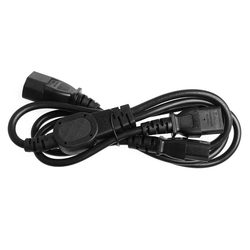 

IEC C14 Male Plug To 2x IEC C13 Female Socket Y Split Power Extension Cable 1M