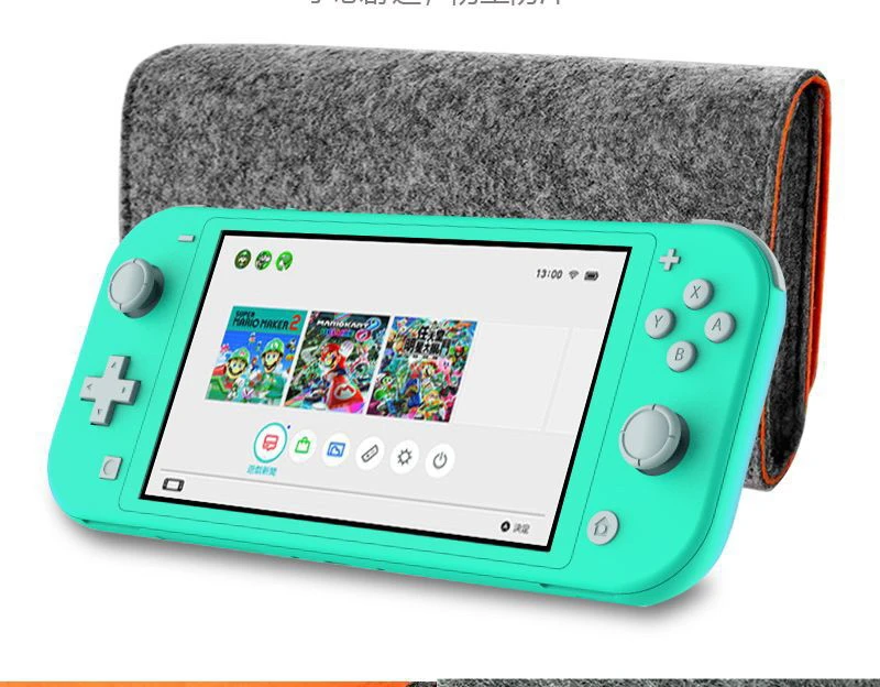 2019 PG-SL008 маленький серый волк сумка для хранения с игровым слотом для карт двойная сумка для хранения для переключателя Lite