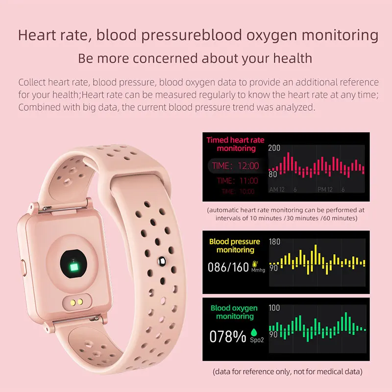 Smartwatch GTS IP67 Waterproof Smart Watch Men Sports Heart Rate Monitor Color Display Women reloj inteligente For Android/IOS