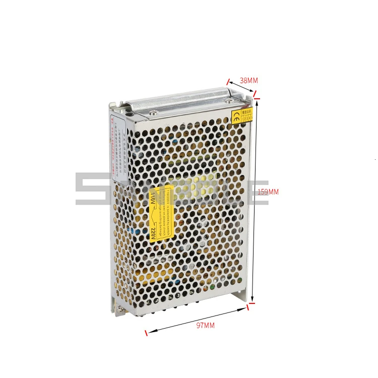 Переключатель питания 24V2A50W Промышленный контроль монитор безопасности Защита Светодиодная лампа рекламный экран S-50-24
