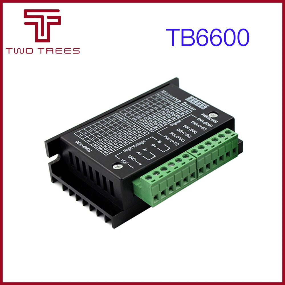 TB6600 Драйвер шагового двигателя Nema 23 34/42/57/86 Nema17 4A DC9 40V 1 Ось Шаг Мотор ЧПУ