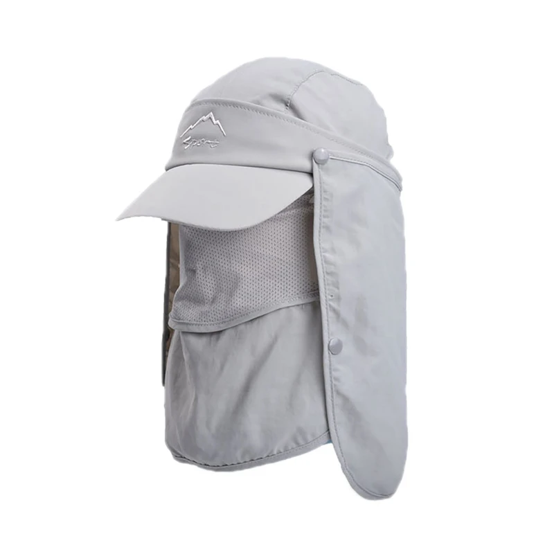 

360 Degree Protection Sunshade Breathable Water Resistant Ear Neck Cover Sportswear Sunshade Outdoor Quick Dry Flap Caps Hot