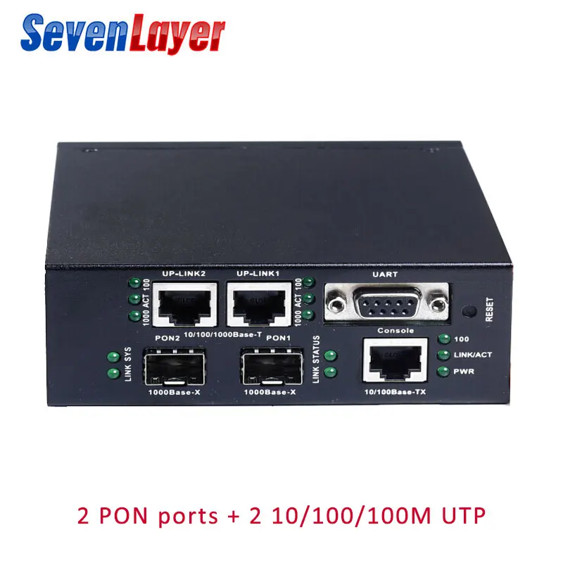Мини EPON OLT 2PON порты FTTH CATV OLT высокого качества волоконно-оптический высокого качества 1,25G Профессиональный