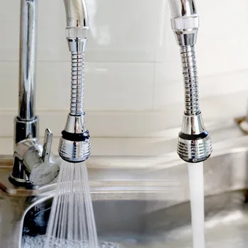 

2 Modes 360 Degree Adjustable Water Filter Diffuser Water Saving Devicee Faucet Connector Kitchen Accessories Kitchen Faucet