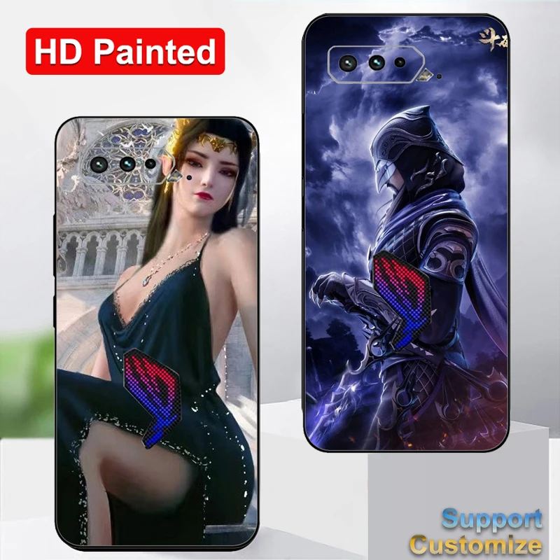 Douluo Custodia Per Continente Per Asus Rog Phone 5 3.0L 5 Slim Shell Per Rog 5 5S Dou Po Cang Qiong Cover Posteriore Per Asus Rog Phone 5 3.0L 5S