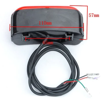 

Parts Brake Warning Light Exterior Electric Motorcycle Scooter Rear 36V