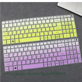 

15.6 inch keyboard Silicone keyboard cover Protector skin for Acer Aspire VN7-592G VN7-792G F15 F5-571 F5-573G E5-575G E5-772