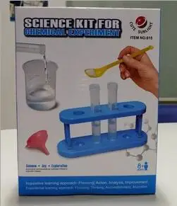 Химический эксперимент, научный костюм, химический набор для самостоятельного эксперимента, игрушка для химического моделирования-для изготовления пяти частей эксперимента