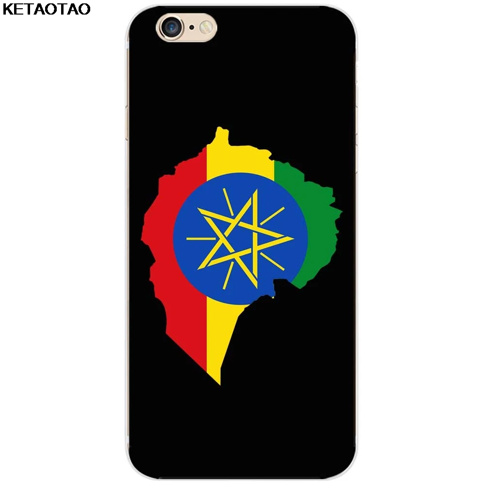 Золотой KETAOTAO чехол для телефона с национальным флагом для iPhone 6S 7 8 Plus X XS XR 11 Pro Чехол кристально чистый мягкий TPU чехол s - Цвет: Золотой