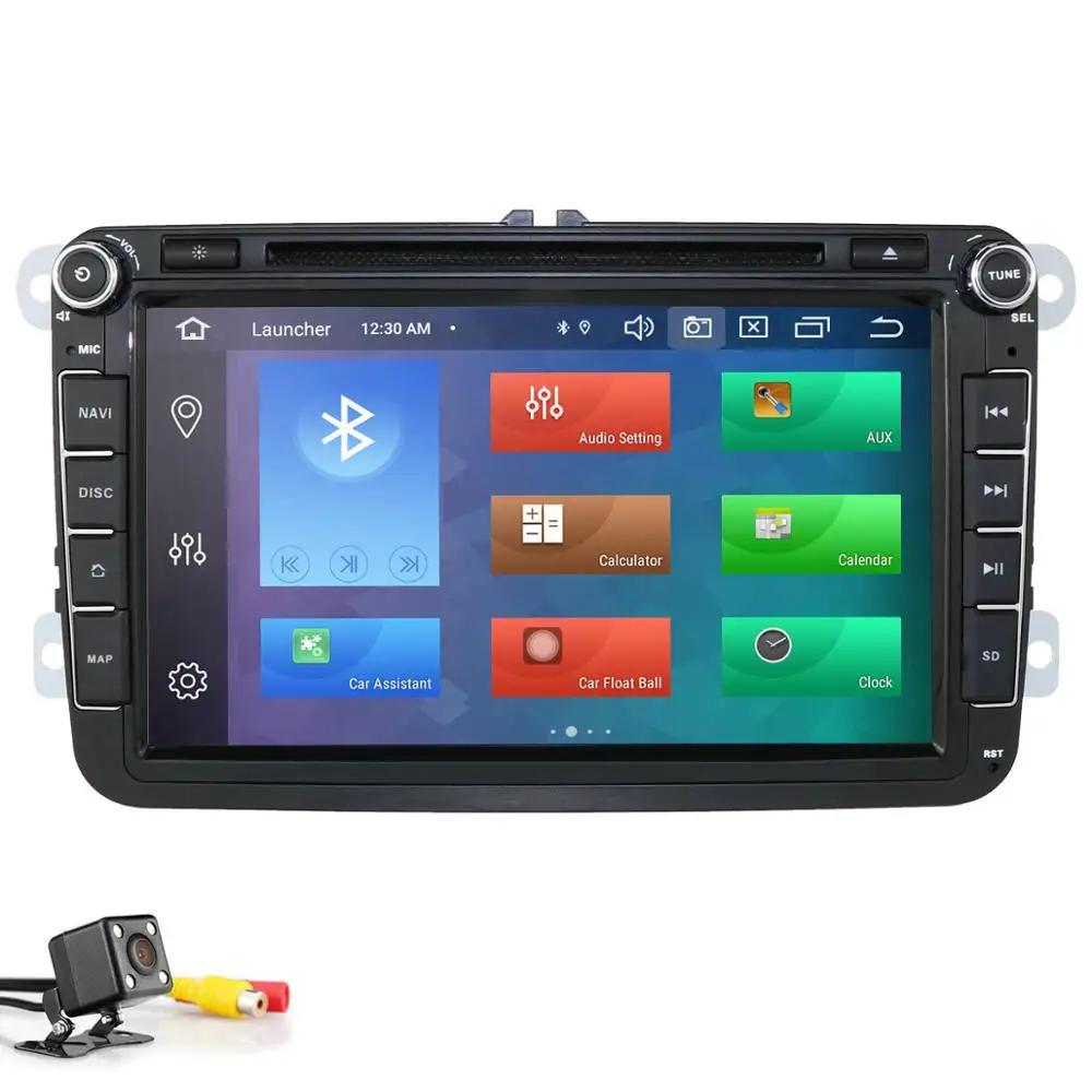 2din автомобильный Радио мультимедийный плеер gps для Volkswagen VW golf passat b6 Touran polo sedan Tiguan jetta Android DVD DSP ips монитор - Цвет: Camera4