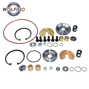 

WOLFIGO High & Low Turbo Major Repair Rebuild Rebuild Kit For Ford Powerstroke 6.4L 2008 2009 2010 OE# 1307-P64-00L 1307-P64-00H