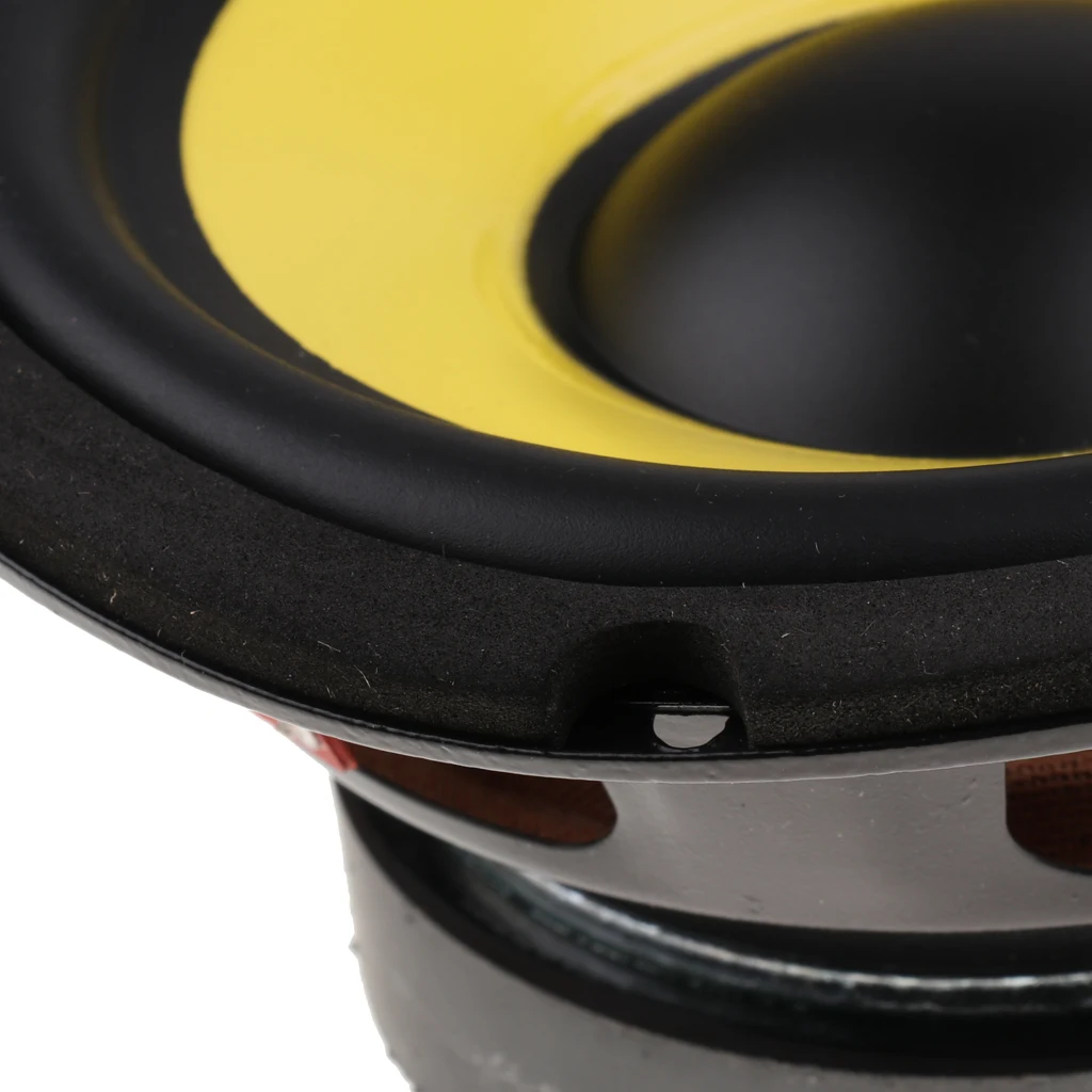 6.5'' 50W Car Audio Stereo Horn Subwoofer Bass HIFI Speaker 4 Ohm Mid Range For Auto Truck RV Boat Yacht Woofer Loudspeaker
