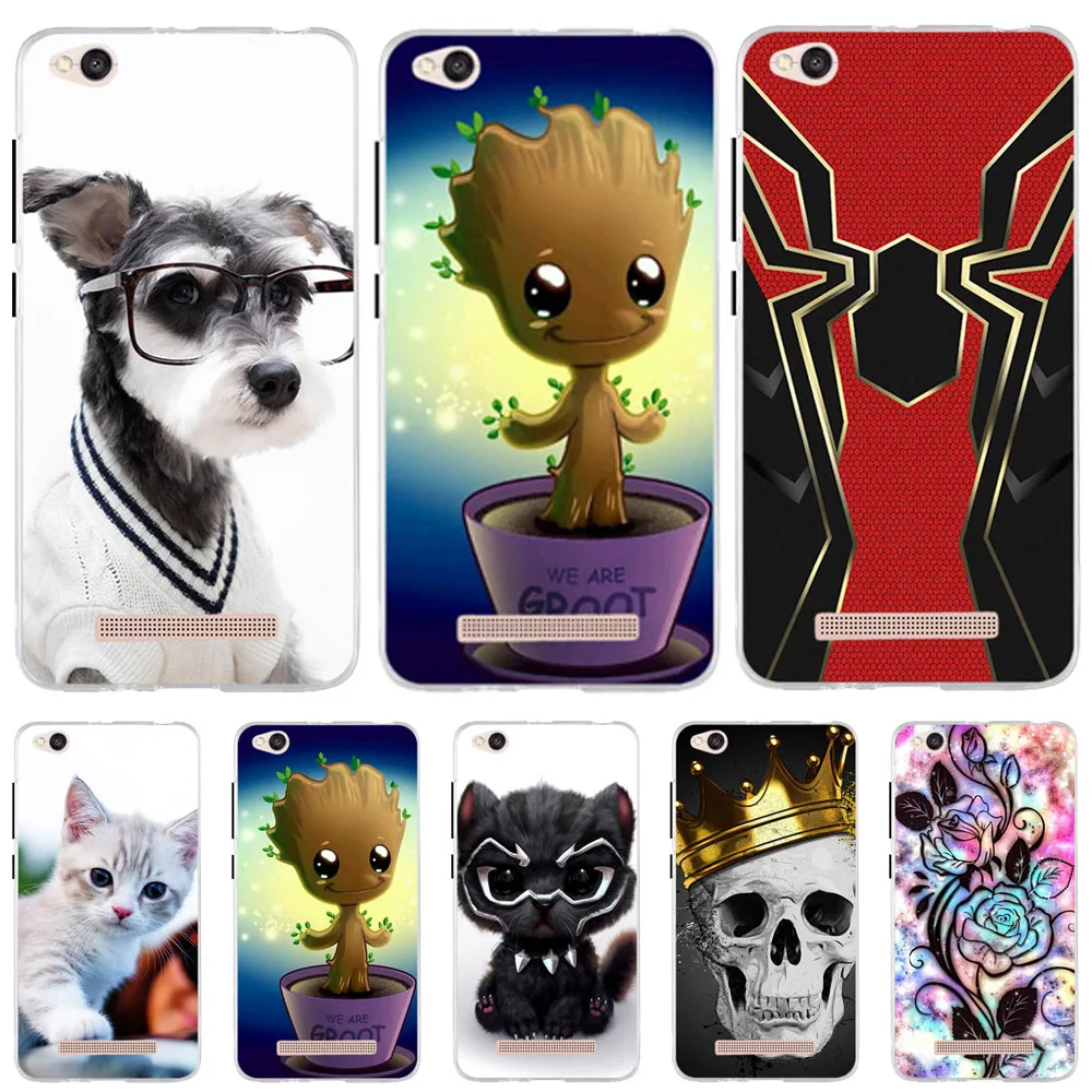 

For Xiaomi Redmi 4A 5A 6A Case Cat Cute Silicone Cover For Coque Xioami Redmi 4A 5A 6A Capa Xiomi Redmi 4A Redmi4a Phone Cases
