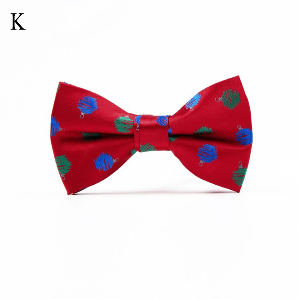 1PC New Bow Ties for Men Christmas Tree Bowties For Mens Wedding Cravat Butterfly Tie Casual Fashion Bowknot Bowties Men Gifts - Цвет: K