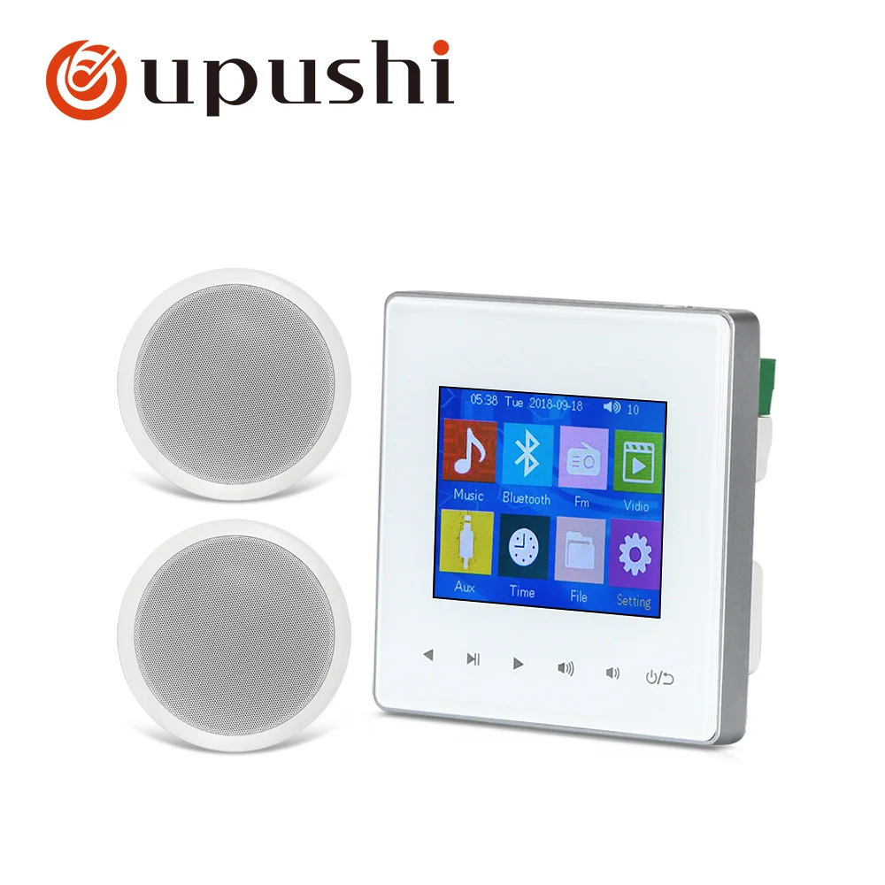 Oupushi AG-3 Bluetooth Умный домашний фоновый музыкальный контроллер усилитель подключения хорошего качества звука Потолочные динамики