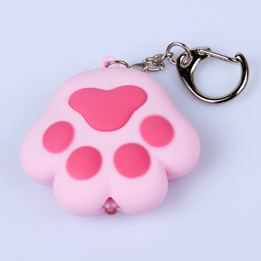 Брелок Kawaii Cat Paw Toy пластиковый брелок милая сумочка подвесное освещение Прямая поставка