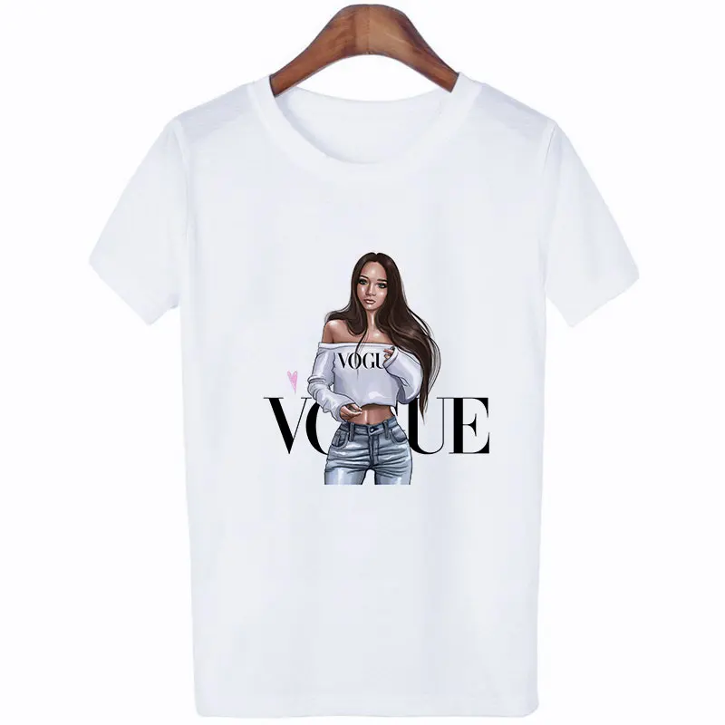 SCC 02 Camisetas Verano Mujer 2019 тонкая футболка Vogue с надписью Harajuku женская для отдыха модная