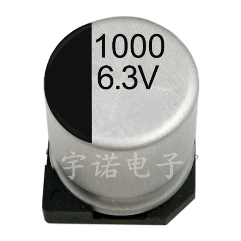 10PCS 6.3V1000UF SMD Aluminum Electrolytic Capacitor 8*10.5MM 1000UF6.3V 6.3V 1000UF size：8x10.5（MM） 10pcs aluminum electrolytic capacitor 1000 uf 25v size 10 17mm 25 v 1000 uf electrolytic capacitor 1000uf 25v