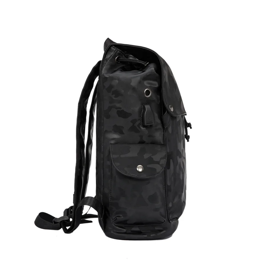 Men Backpack Rucksack-Shoulder-Bag Drawstring Mochila Travel-Bag Large-Capacity The boy