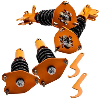 

Coilover Shock Strut Kit for Mitsubishi Eclipse 4G 2006-2012 Galant DJ 2004-2011 Shocks Absorber Damper Force Top Mount