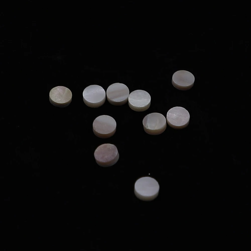 20Pcs/lot Acoustic Guitar Fretboard Mark Dots Diameter 6mm Pearl Shell Inlay Fingerboard Pink | Спорт и развлечения