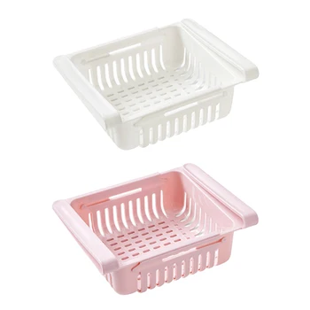 

Refrigerator Partition LayerStorage Rack Fridge Freeze Holder Drawer Fridge Shelf Refrigerator Holder Storage Box Home Organizer