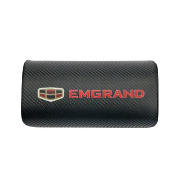 

New Arrival car neck pillows both side pu leather single headrest case for Geely Emgrand Ec7-Rv X7 Emgrand Ex7 7 Ec8 EC7