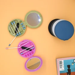 The New Silicone Cotton Swabs Can Be Recycled and Reused Beauty Stick Makeup Stick Double-Headed Silicone Cotton Swab Box