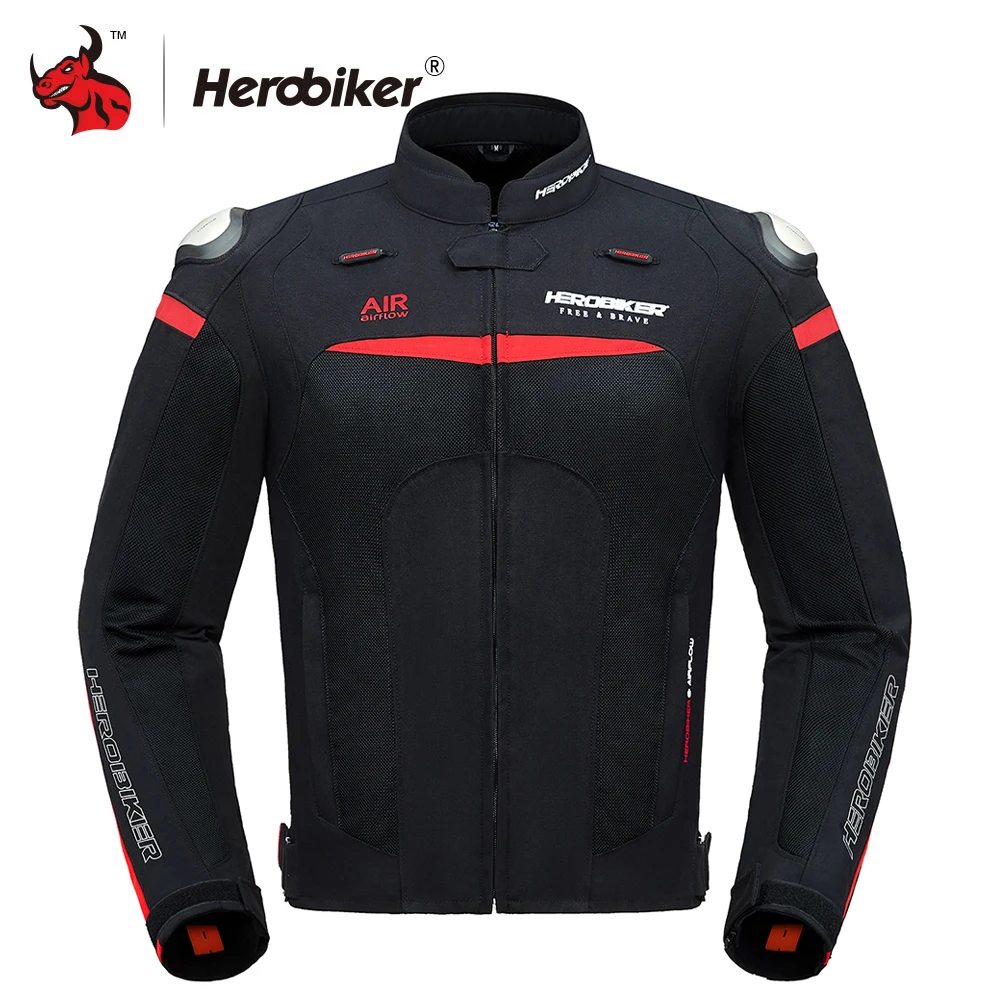 HEROBIKER мотоциклетная куртка мужская куртка для мотокросса для гонок по бездорожью Защитная Экипировка мото защита мотоциклетная защита