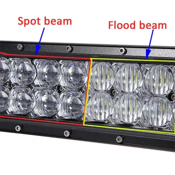 

1Pcs Brand New 72W 13.5" 5D Car Dual Row LED Work Light Bar Offroad Driving Lamp 12LEDs For SUV ATV Installation Accessory