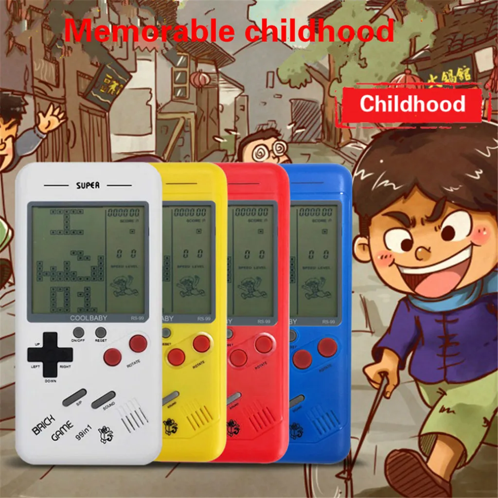 

Video Game Console Games Handheld Game Console 3.5 Inch Screen 26 Games Retro FC Game Player Classic Toys For Tetris Consola