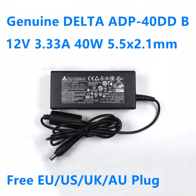 Оригинальная DELTA ADP-40DD B 12 В 5 А 40 Вт 2 1 x мм | Компьютеры и офис
