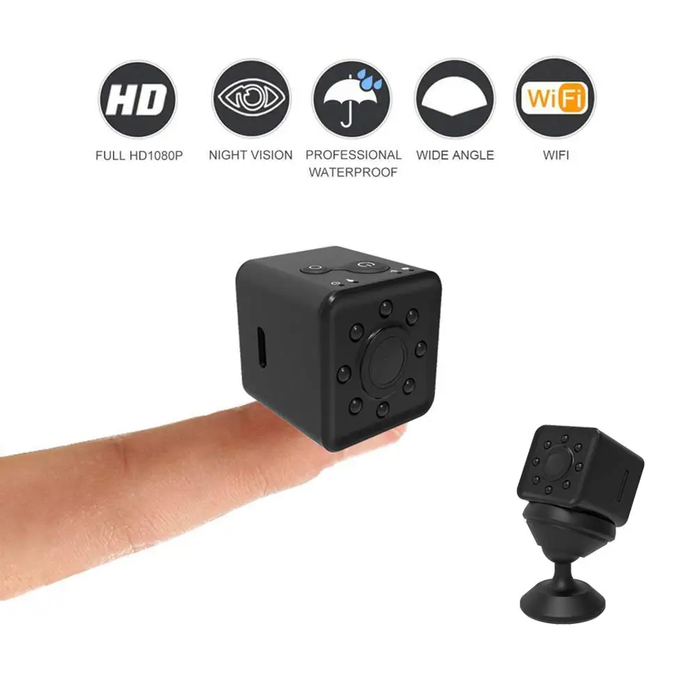 SQ13 Black YES WIFI Мини видеокамера wifi HD 1080P сенсор Nachtsicht микро видеокамера движения DVR SQ11 SQ12 SQ13 SQ23 Dv видео Kleine Kamera Cam - Цвет: SQ13 Black YES WIFI