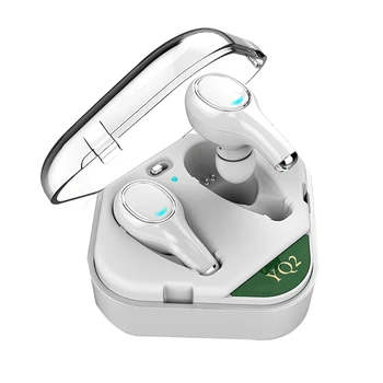 

Bluetooth Headphones Wireless BT Earbuds Music Earphone with Microphone Charging Case Hands-Free Noise Reduction Headset