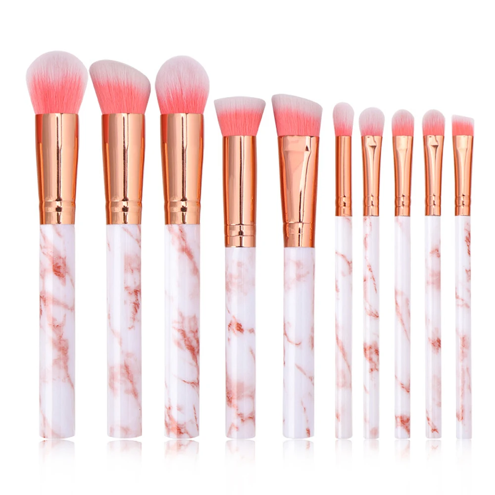 

10Pcs Make Up Brushes Multifunctional Makeup Brush Concealer Eyeshadow Foundation Makeup Brush Set Tool 2019
