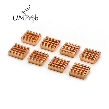 

8pcs/Set Copper Heat Sink Back Heatsink Cooler For DDR VGA RAM Memory IC Chipset Cooling