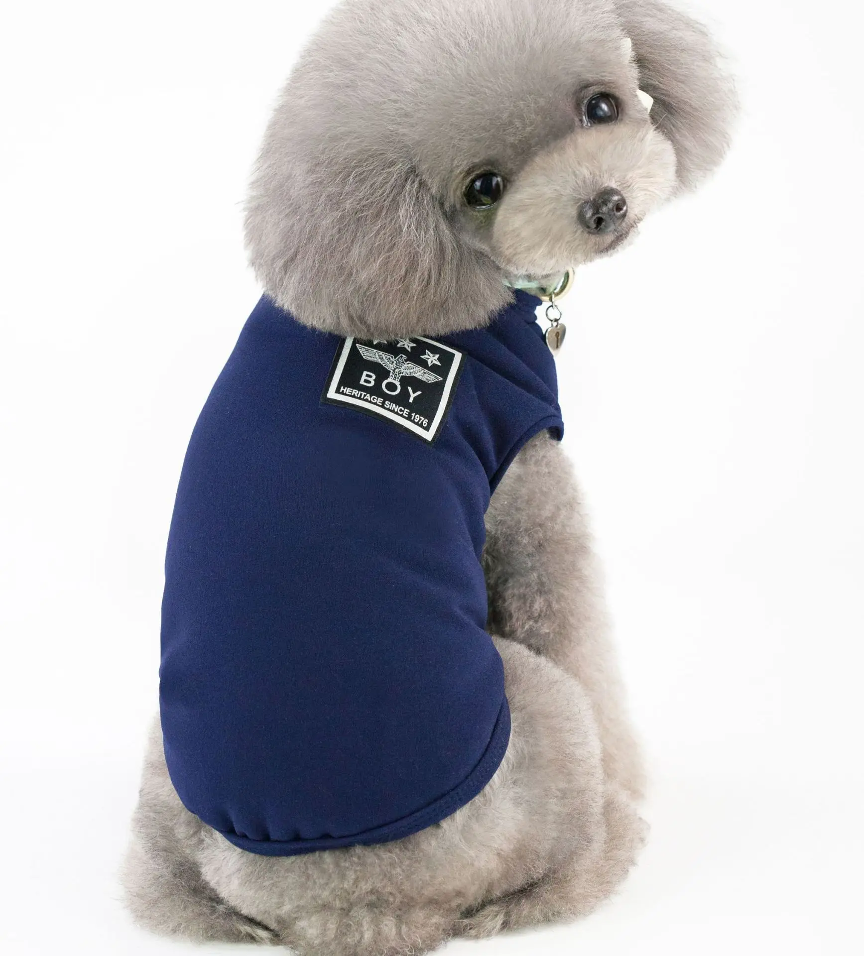 New Style Pet Clothes Dog Vest Pure Cotton Eagle Vest