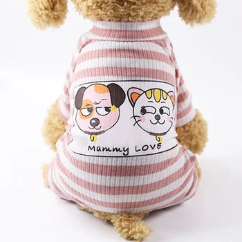 

Dog Pajamas Pet Spring And Summer Puppy Jumpsuit Home Service Pet Clothes Cat Clothes Pyjama Combinaiso