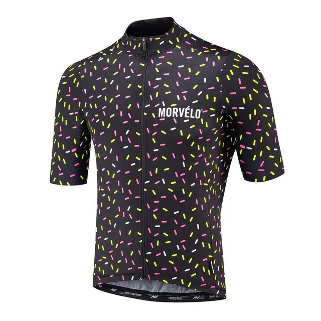 morvelo MX Летняя мужская одежда с коротким рукавом, одежда, спортивная одежда, Майки для велоспорта, велосипедная дышащая рубашка MTB - Цвет: Хаки