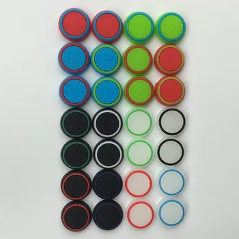 

Double Rocker Enhanced Raised Silicone Rubber Analog Stick Thumb Grips Joystick Cover Caps for XBOX One For Playstation4 PS4 PS3